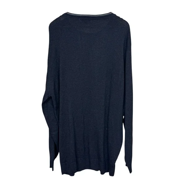 VTG Cellini Sweater Size 2XLT Coogi Style Textured Cosby 3D Knit 90's Deadstock - Picture 2 of 11